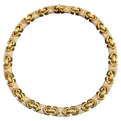 Bulgari “Doppio Cuore” Diamond Necklace