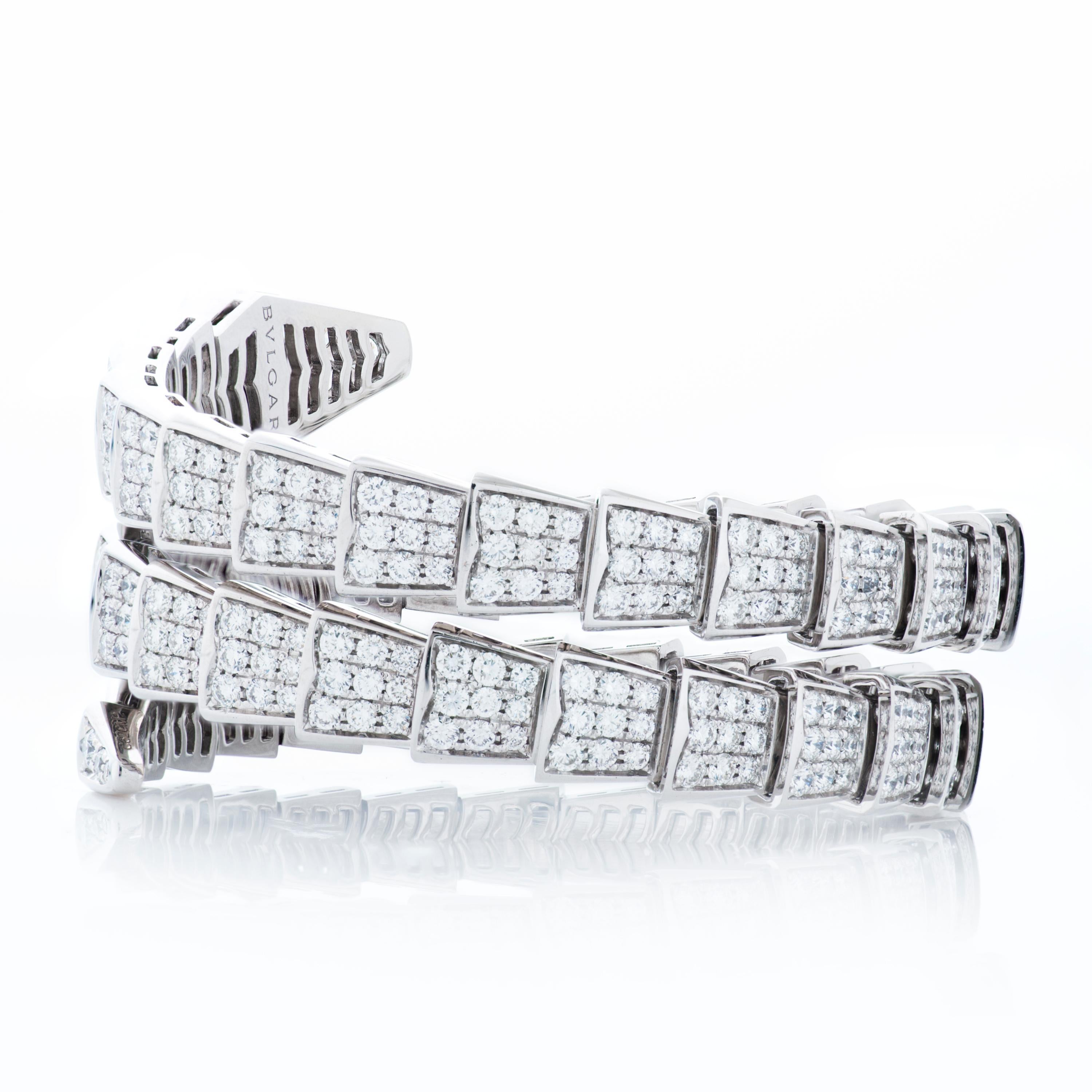 bulgari serpenti bracelet diamond