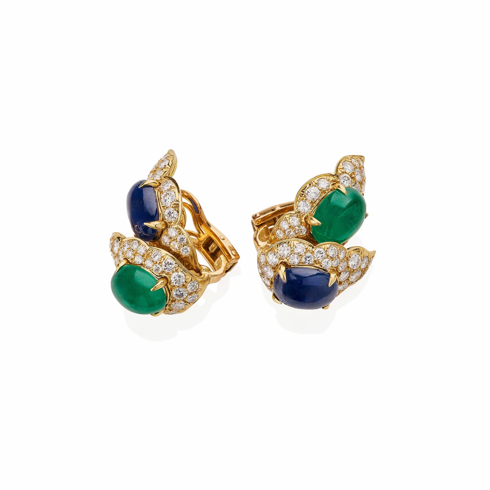 orecchini smeraldi bulgari