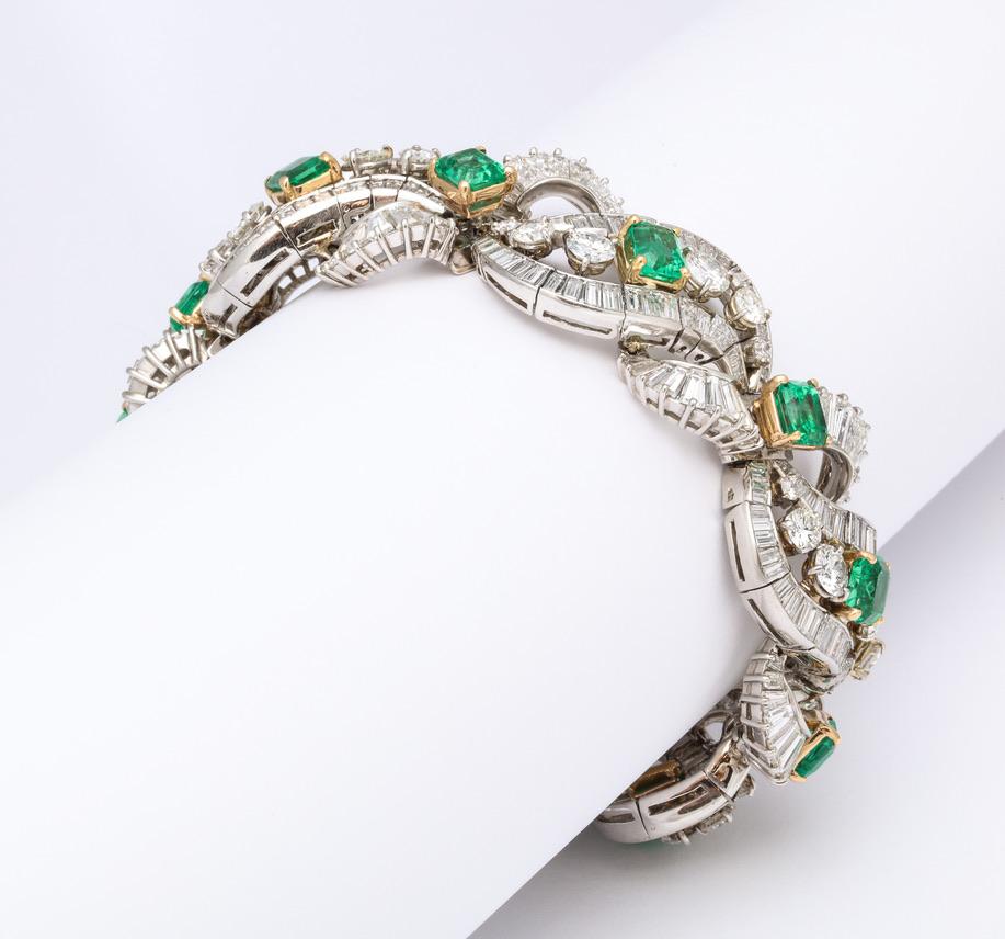 Bulgari Smaragd-Diamant-Armband 4