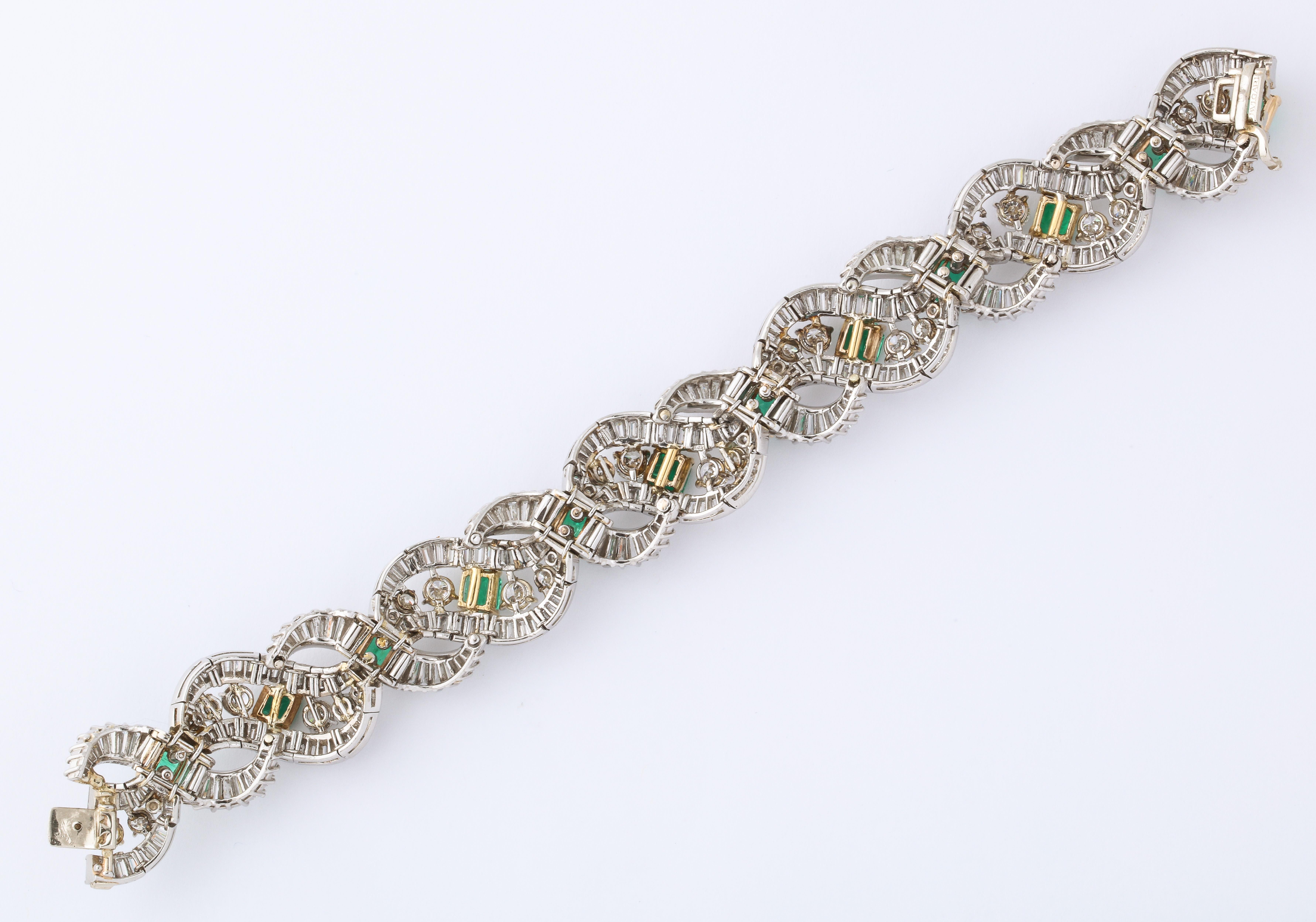 Bulgari Smaragd-Diamant-Armband 6
