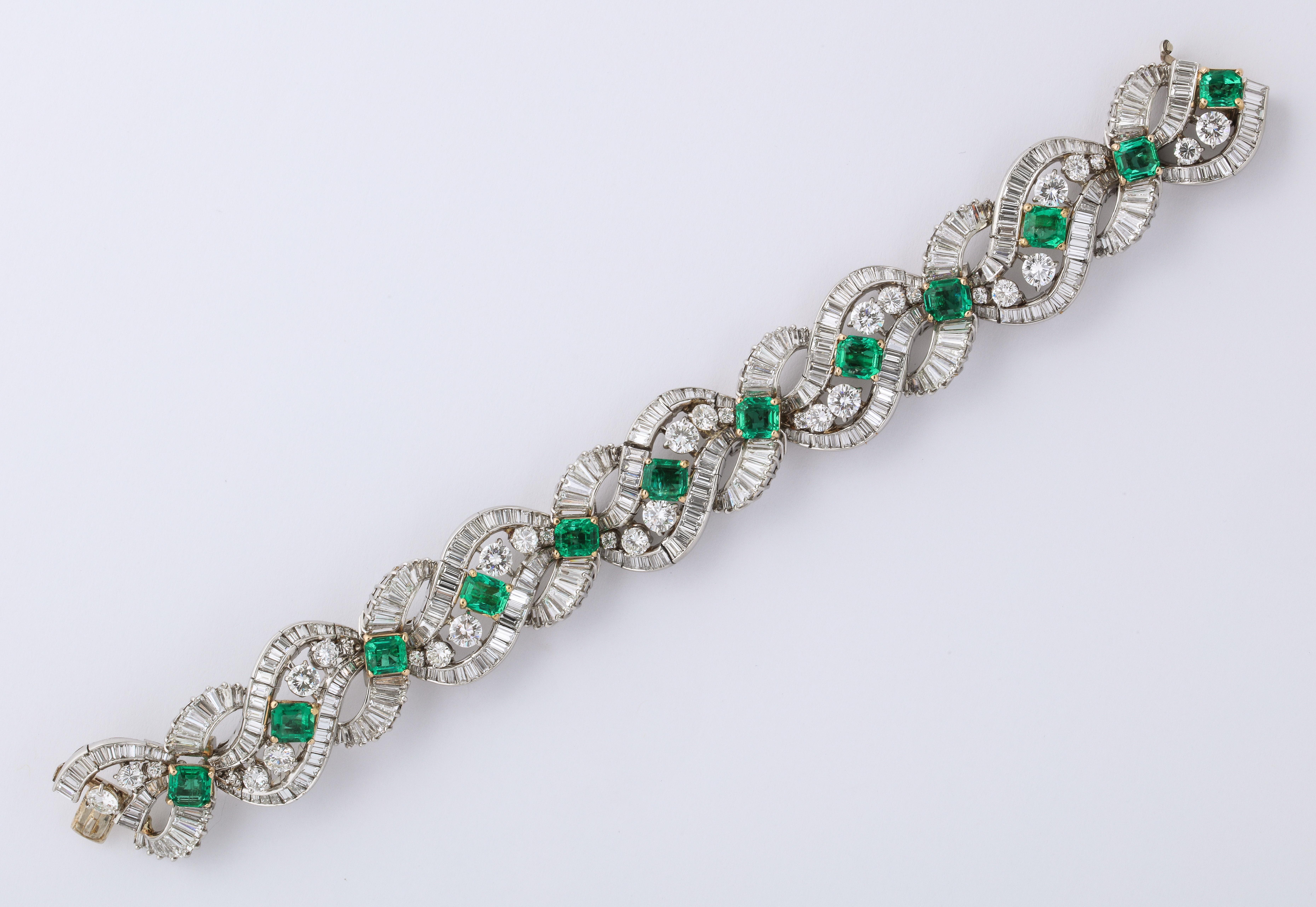 Bulgari Smaragd-Diamant-Armband 1