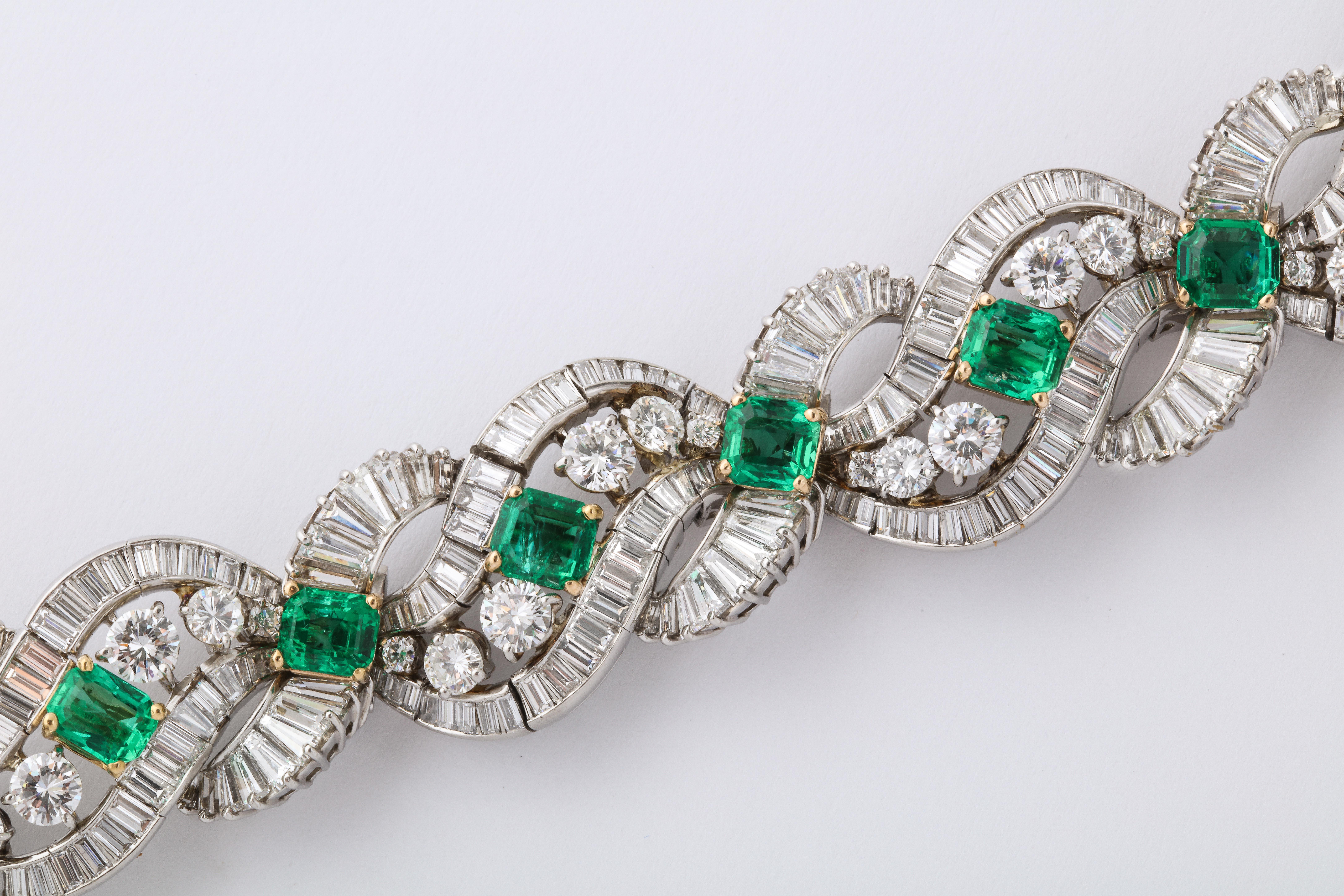 Bulgari Smaragd-Diamant-Armband 2