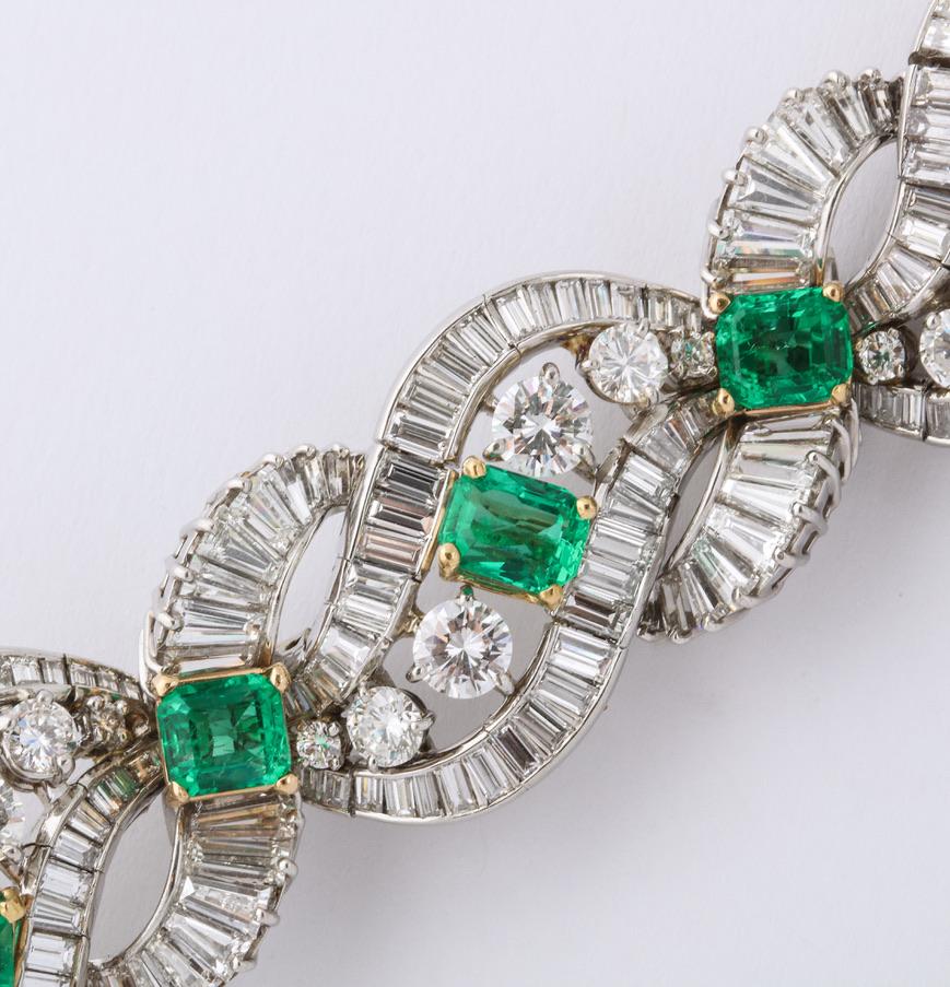 Bulgari Smaragd-Diamant-Armband 3