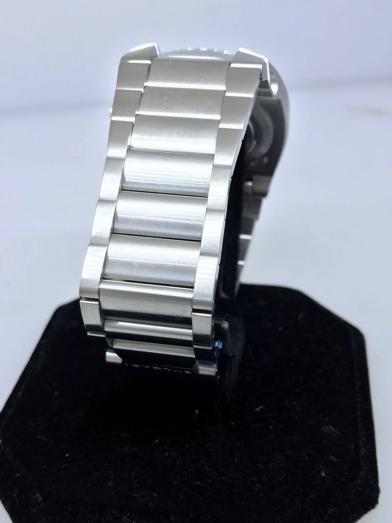 Bulgari Ergon Stainless Steel Automatic Silver Dial Date Bracelet Men's ...