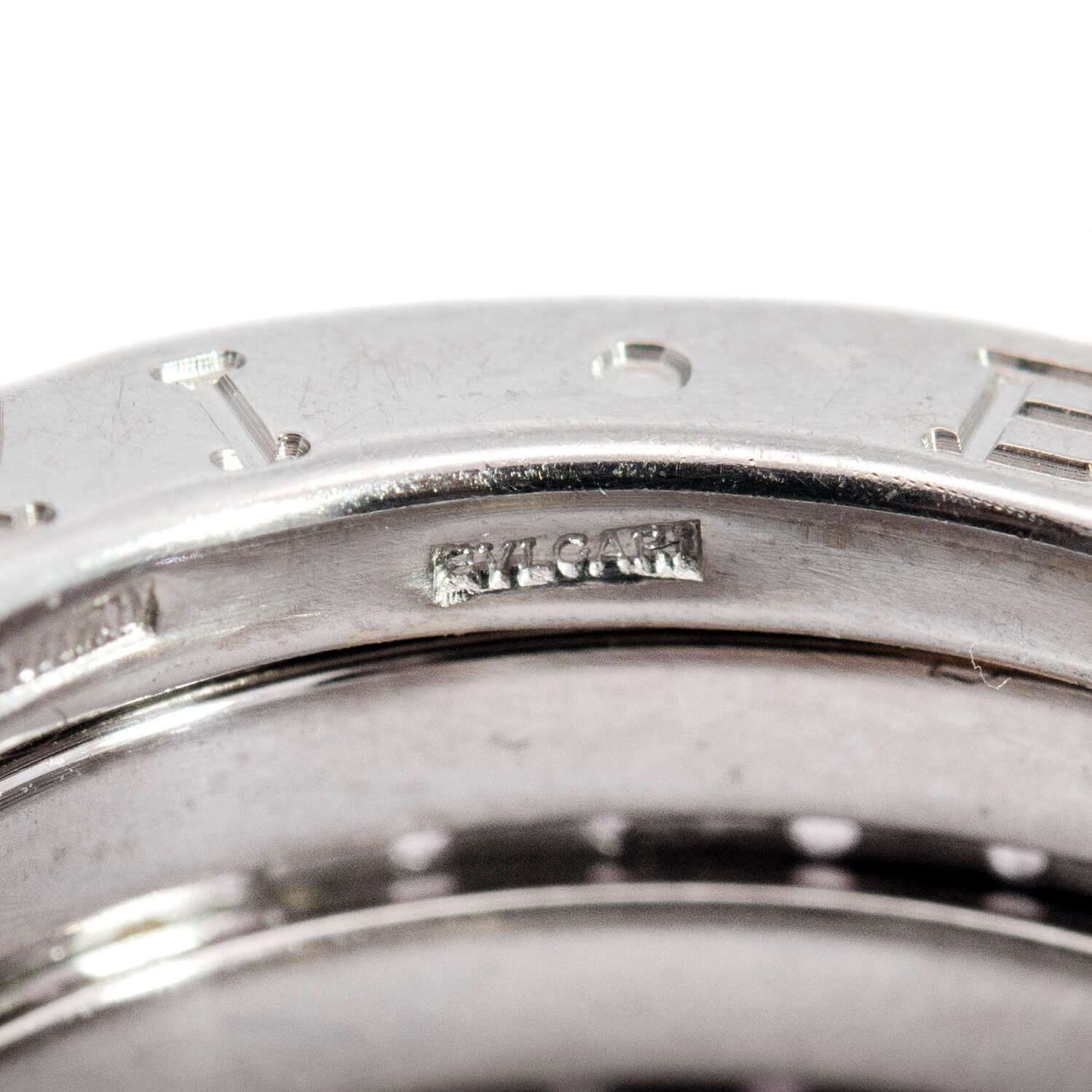BULGARI Estate 18k Sapphire Ring im Angebot 5