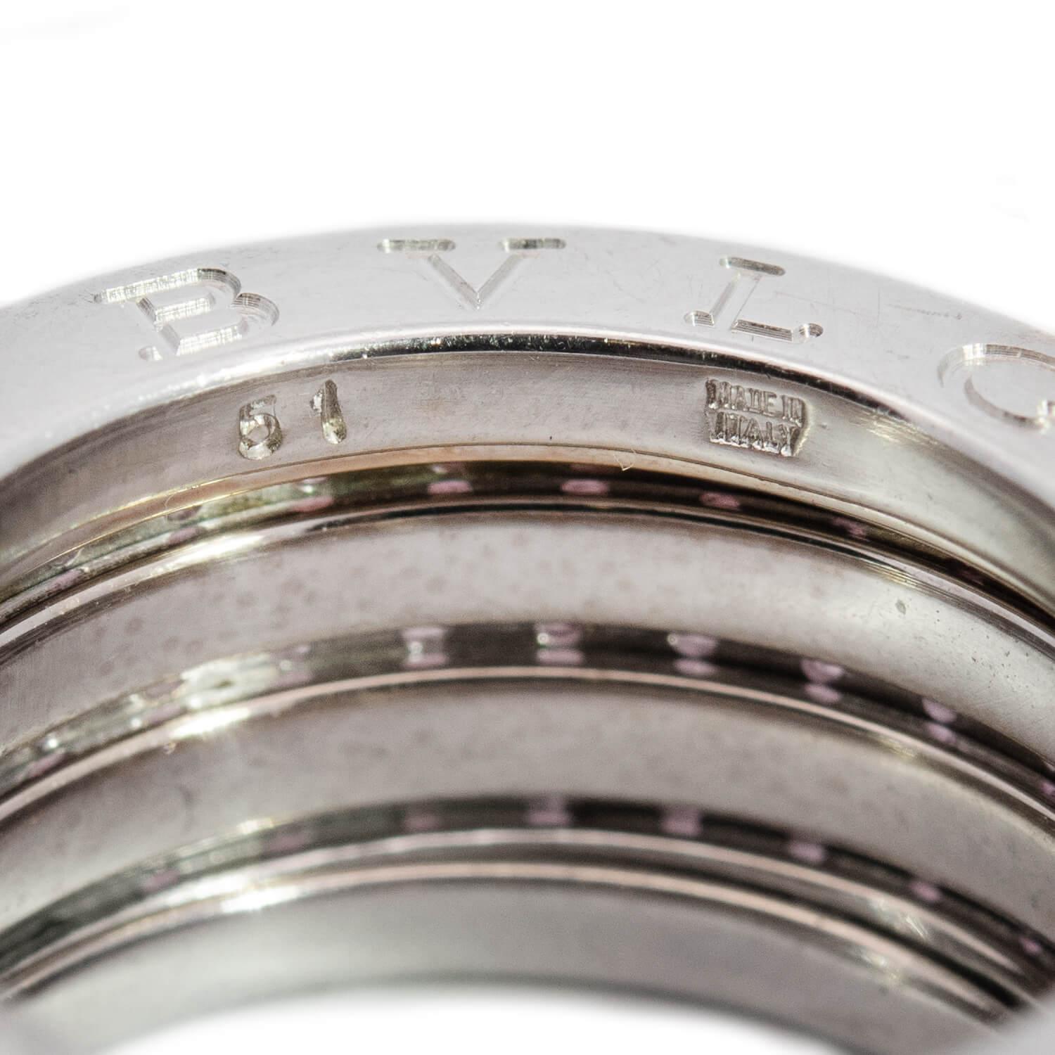 BULGARI Estate 18k Sapphire Ring im Angebot 6