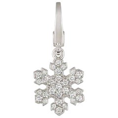 Bulgari Fiocco De Neve Diamond Snowflake Pendant