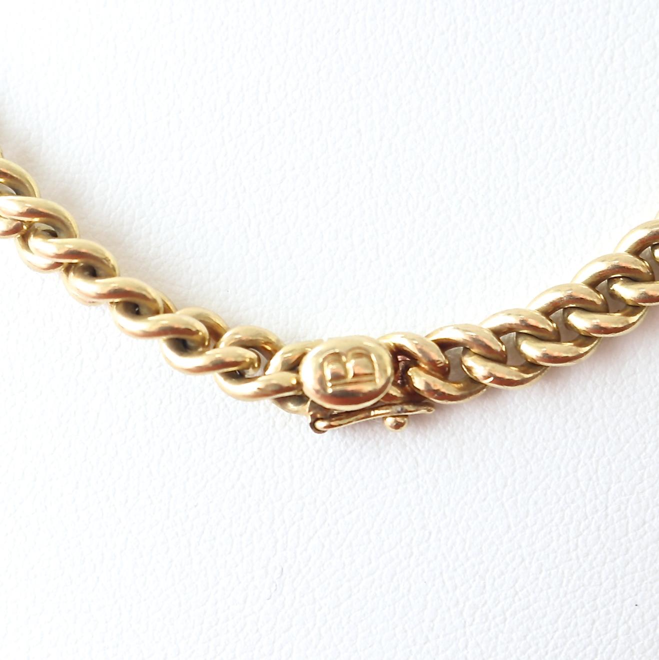 Bulgari Gemstone Gold Necklace 1