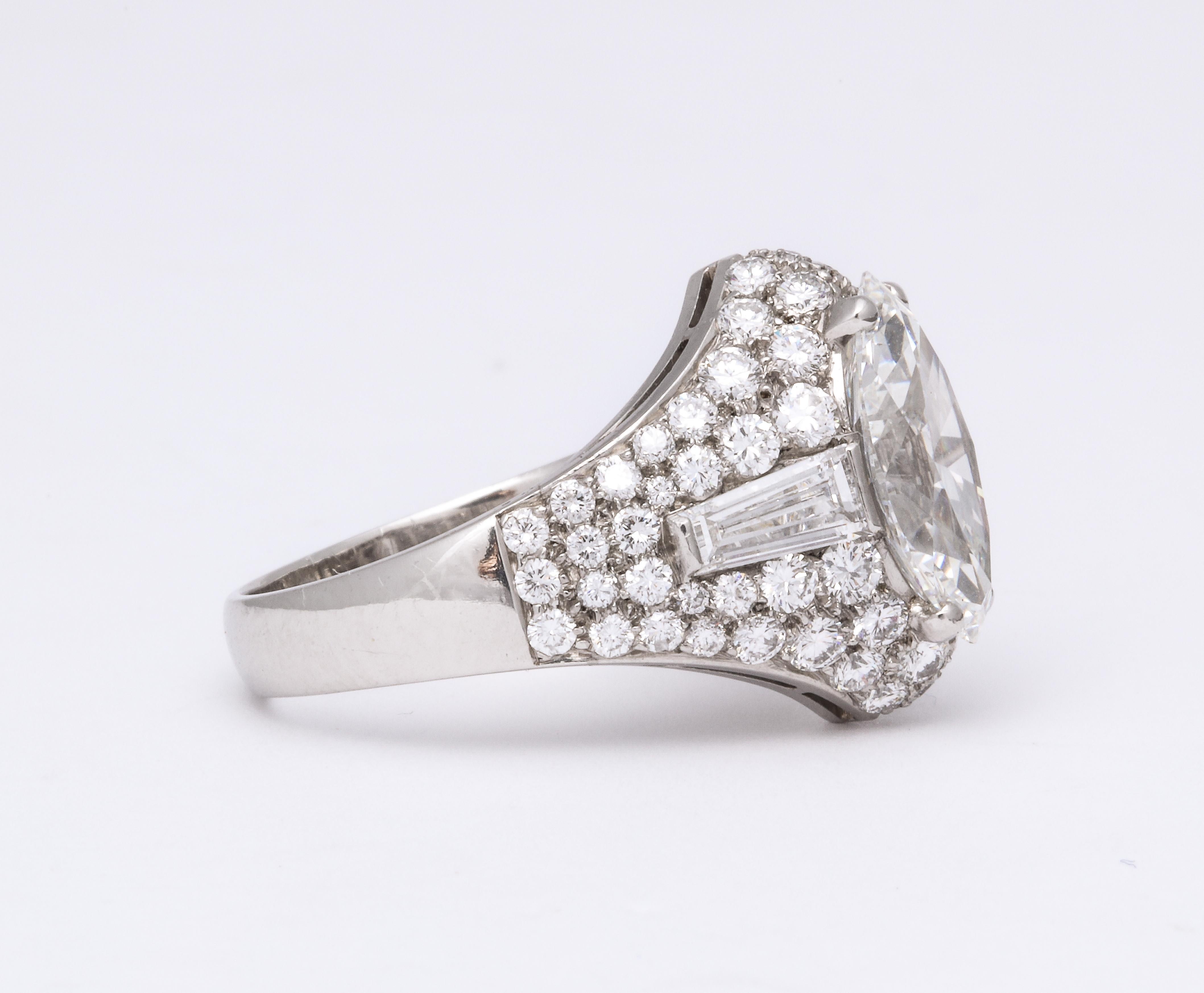 Bulgari GIA Certified Marquise Diamond Ring 1
