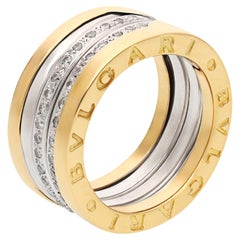 BULGARI Gold and Diamond Ring