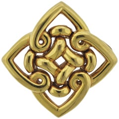 Bulgari Gold Brooch Pin