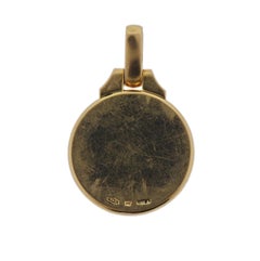 Bulgari Gold Cancer Zodiac Sign Pendant
