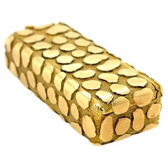 Bulgari Gold Leopardprint Design Pills box