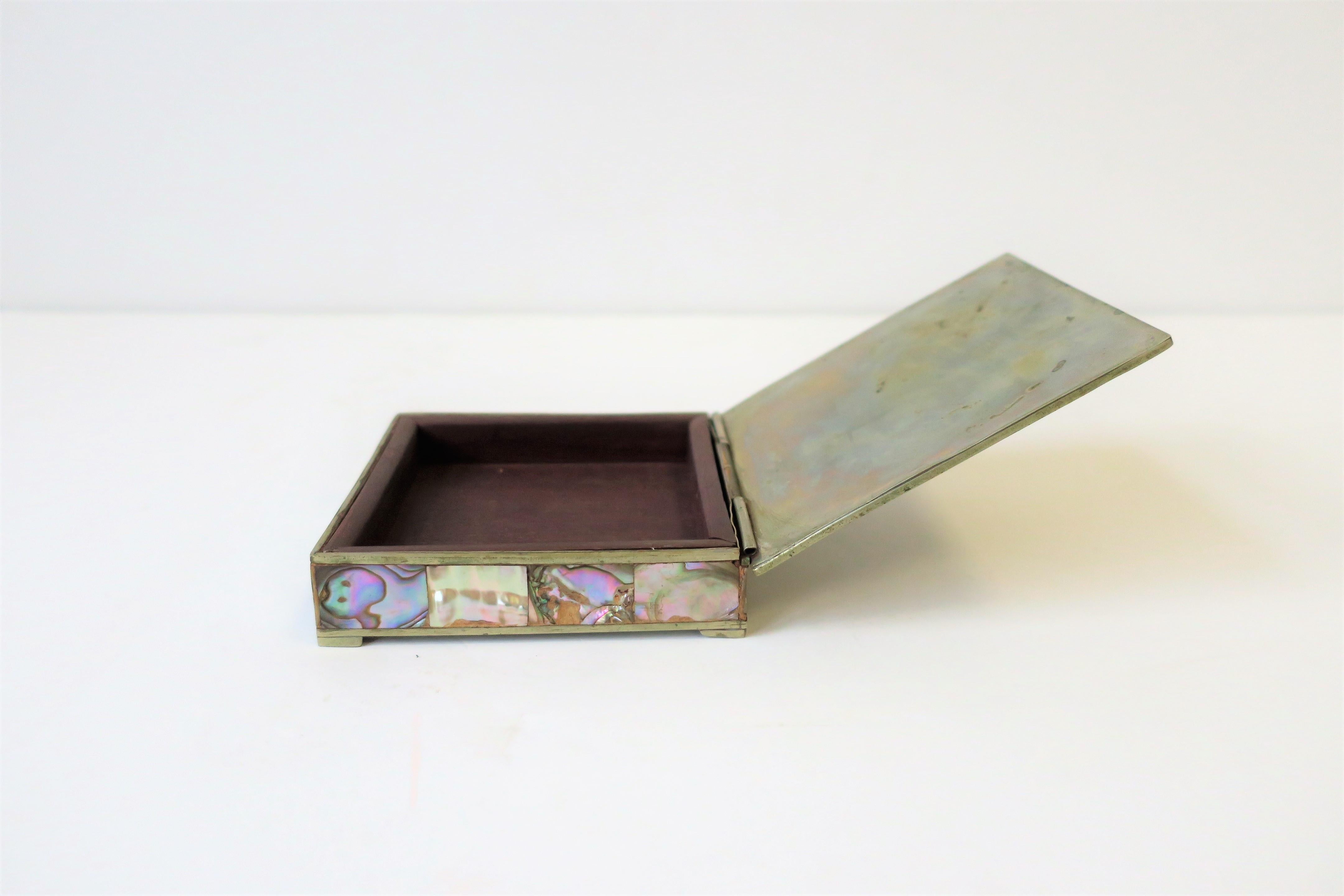 Abalone Sea Shell Box 3