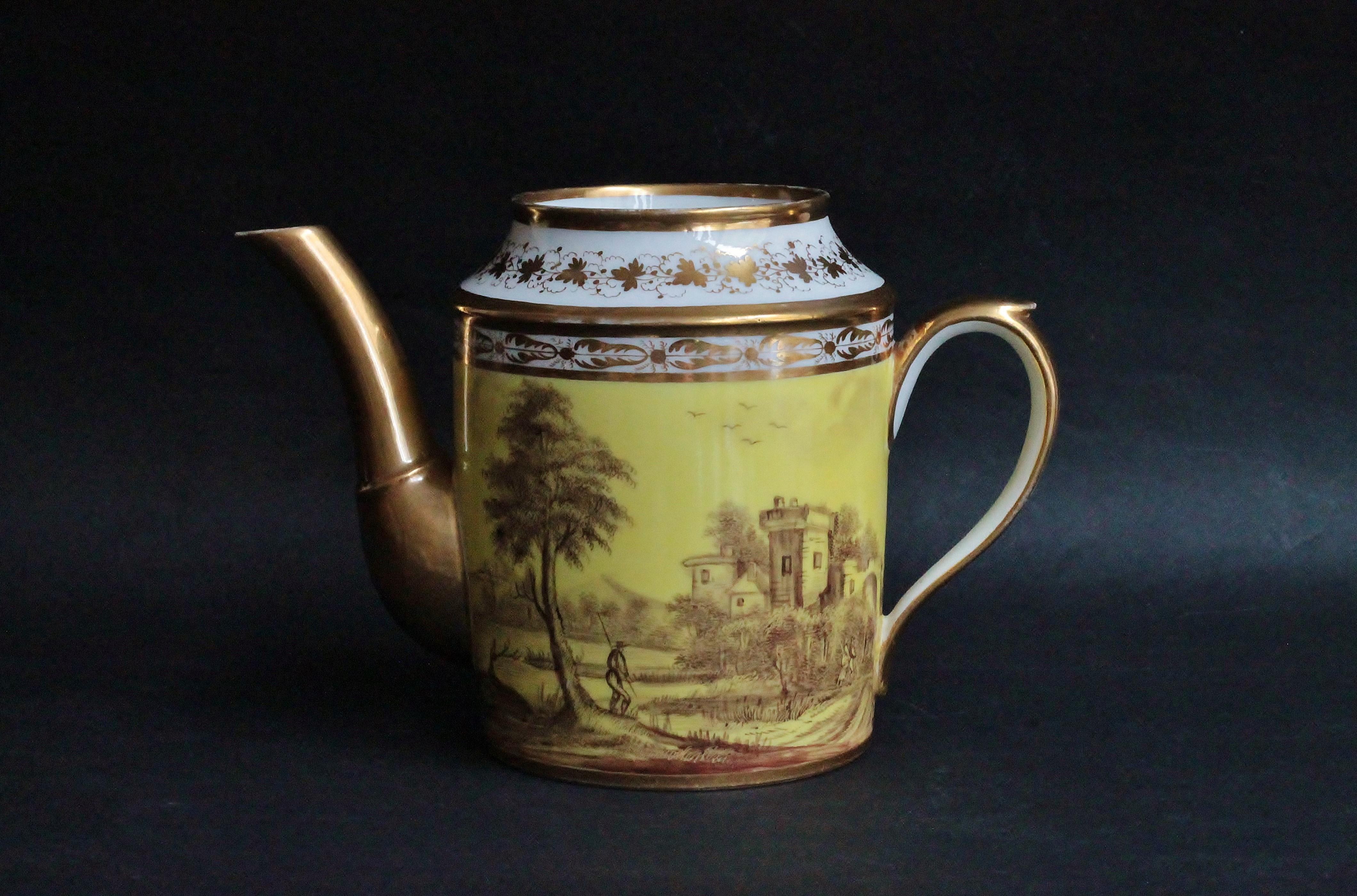 Paris Porcelain Part Tea and Coffee Service, 19th Century For Sale 6