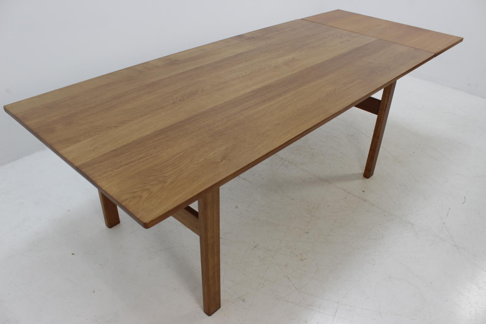 Kurt Ostervig Solid Oak Extendable Dining Table 4