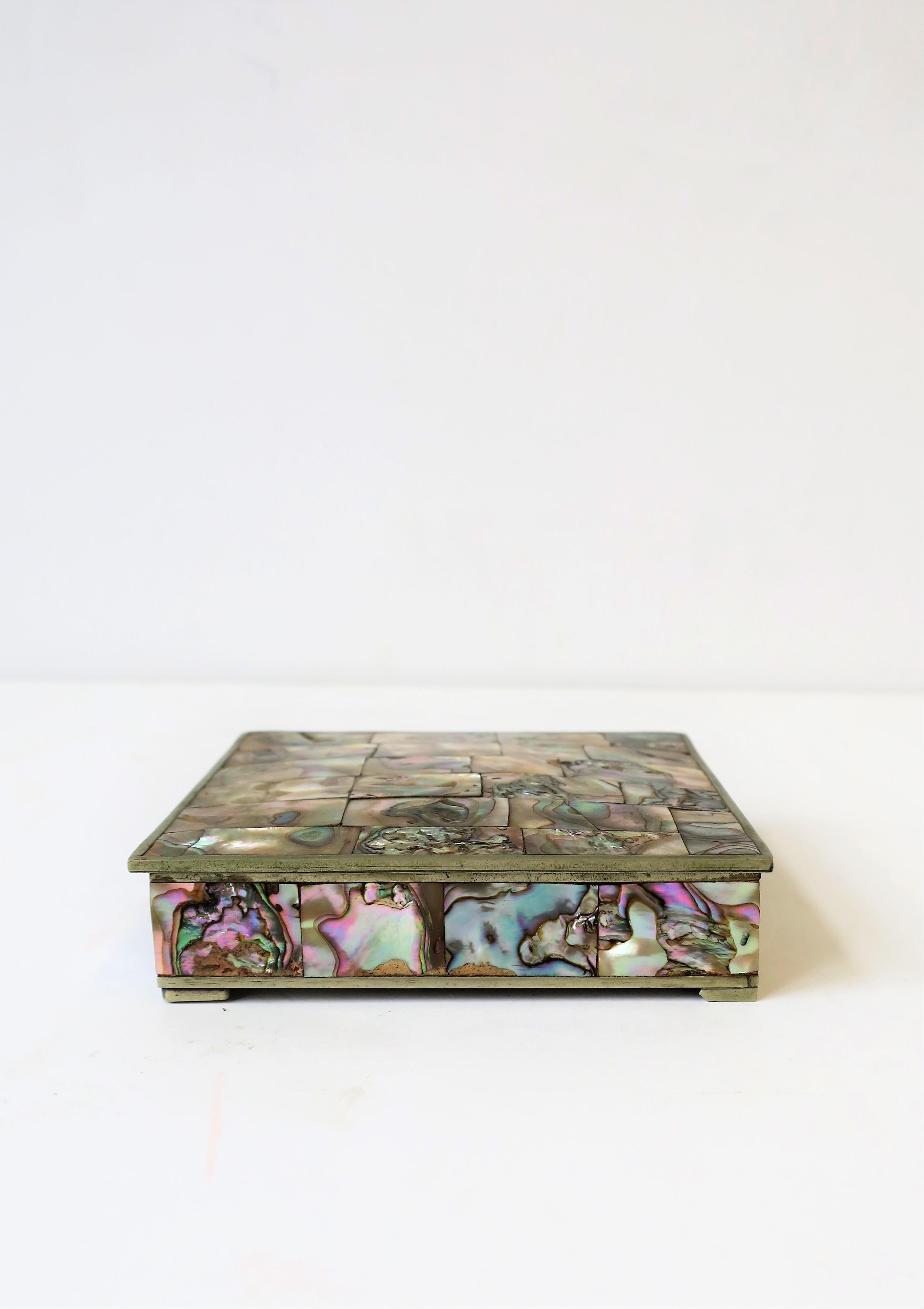 Abalone Sea Shell Box 4