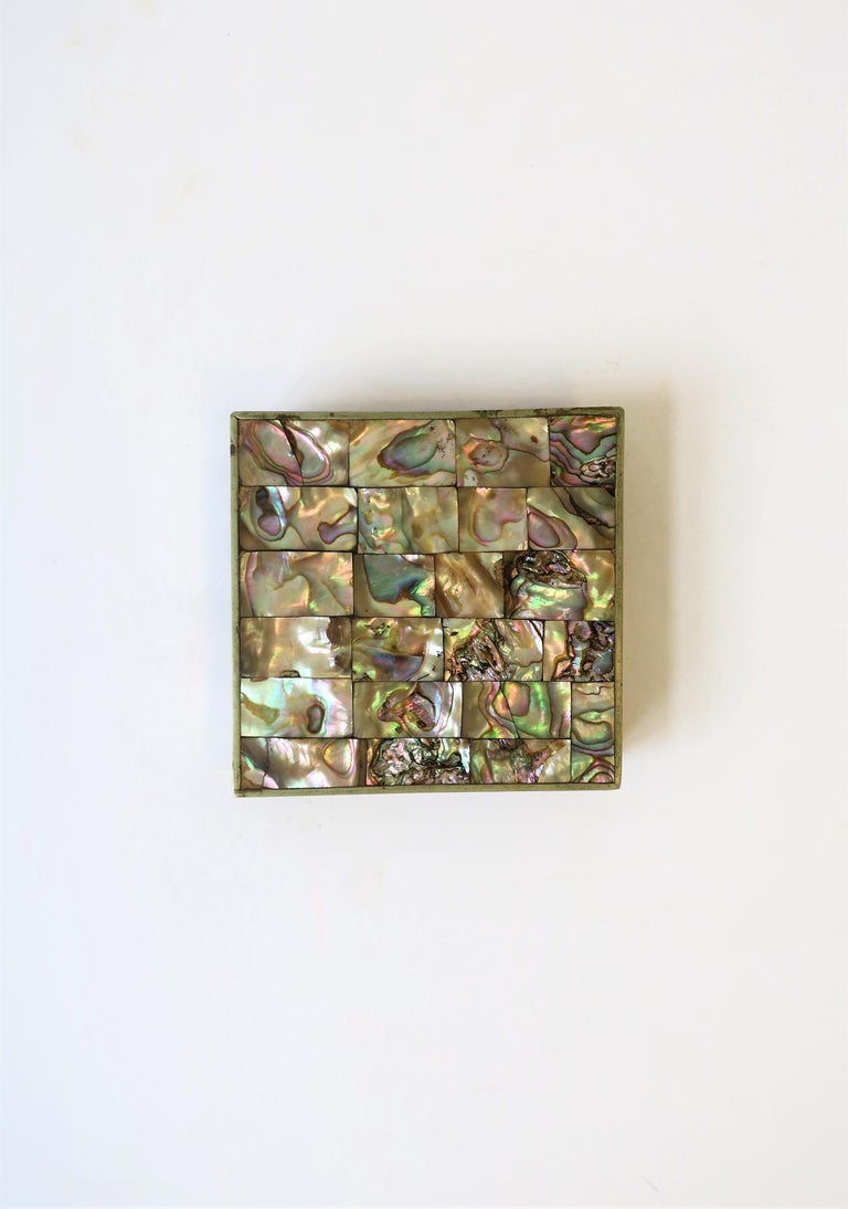 Abalone Sea Shell Box For Sale at 1stDibs | abalone shell box