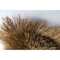 Arko Wall Art Primitive Stammes-Stil:: zeitgenössische Kunst Handwerk Reis Stroh