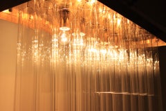 Set of Very Extraordinary Chandelier & Two Scones / Kamenický Šenov / Preciosa