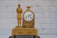 French Empire Period Ormolu Mantel Clock