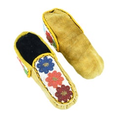 Cree Beaded Moccasins