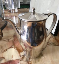 Midcentury Hotel Silver Coffee Pot