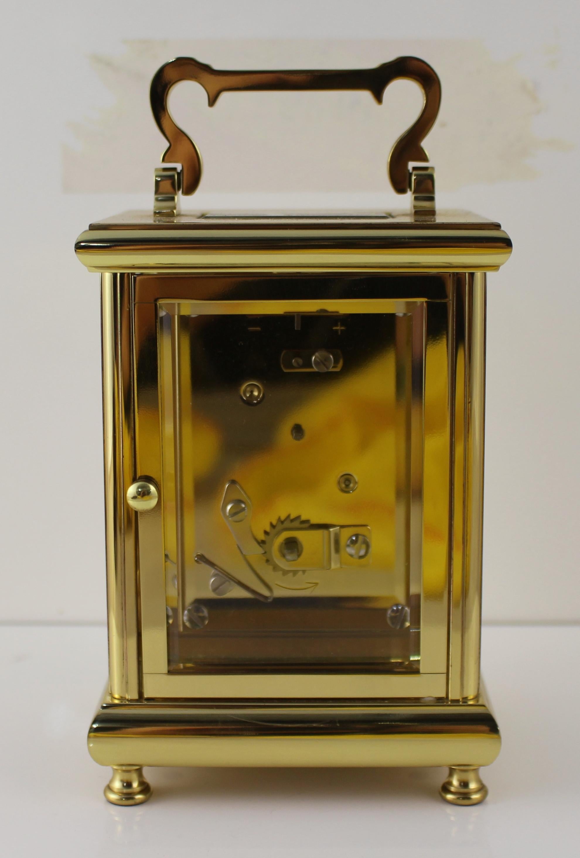 woodford carriage clock