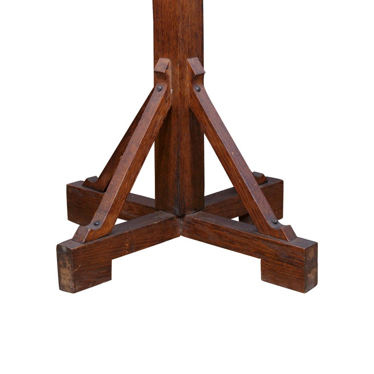 Horn Hall Tree Coat or Hat Rack For Sale at 1stdibs