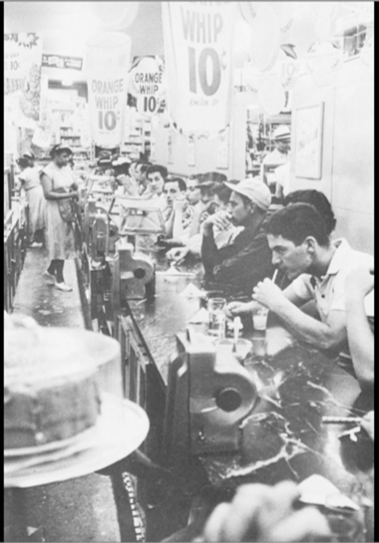 Mid-Century Modern Robert Frank Untitled from the Americans, 1958, Beats Culture, Black & White For Sale