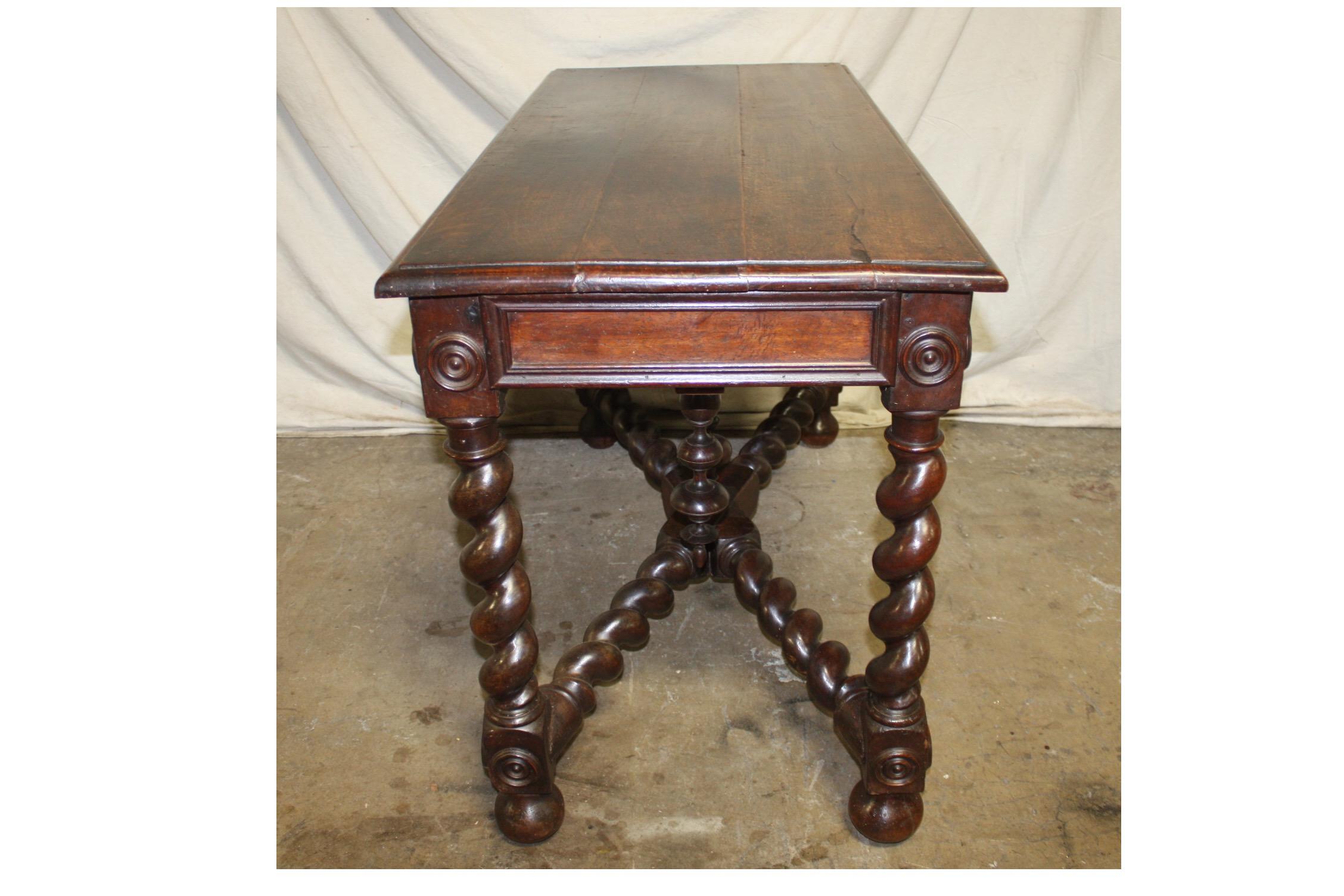 Superbe 18th Century, French Writing Table In Good Condition In Stockbridge, GA