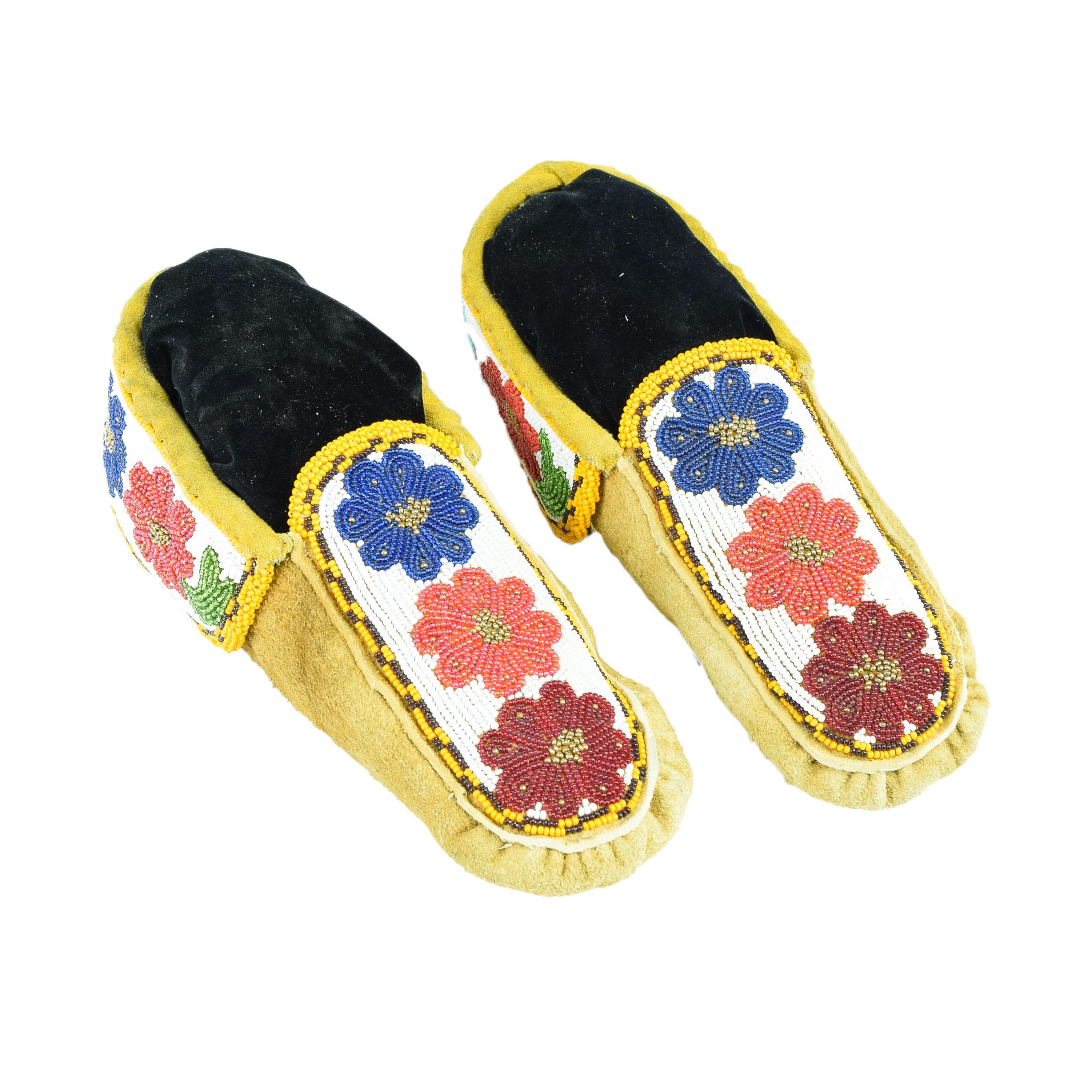 beaded moccasins for sale