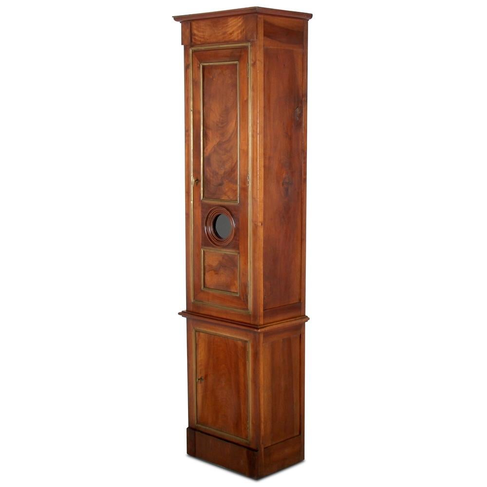 19th Century French 'Clock Case' Cabinet 1