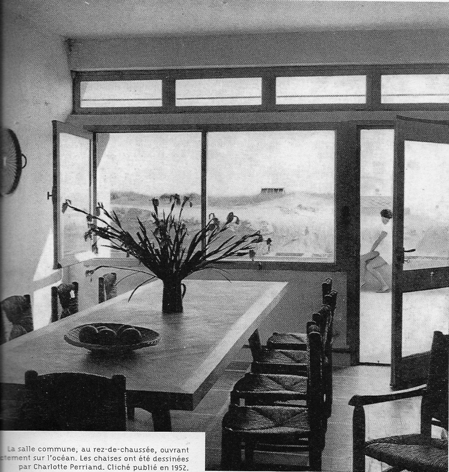 Mid-20th Century Charlotte Perriand, Bauche Armchair, circa 1946