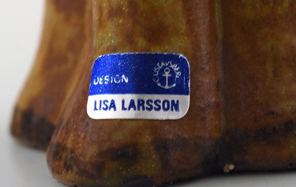Mid-20th Century Lisa Larson Gustavsberg Dromedar in Ceramics from the Series Stora Zoo