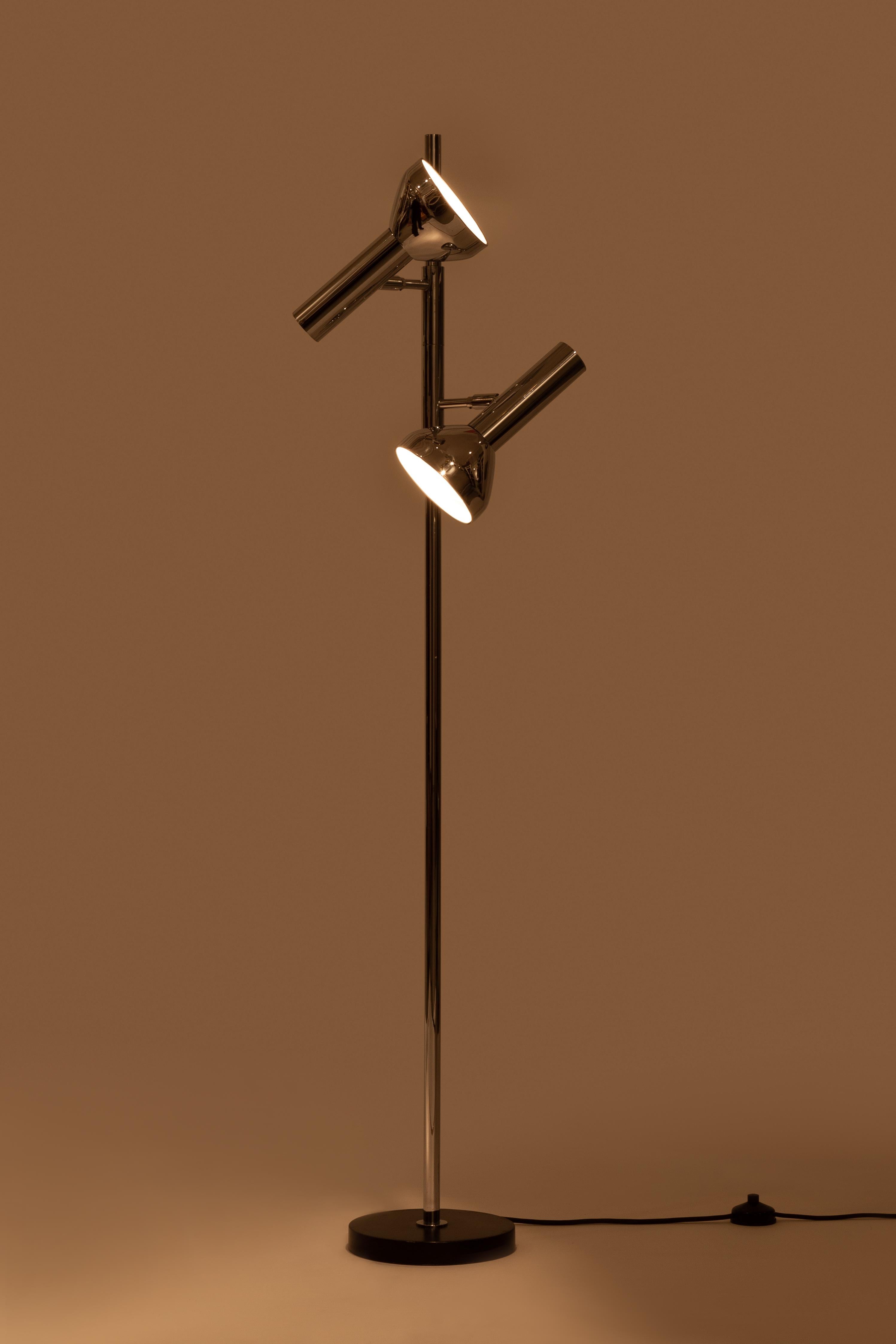Spot Floor Lamp Staff, 1960s In Good Condition In Basel, CH