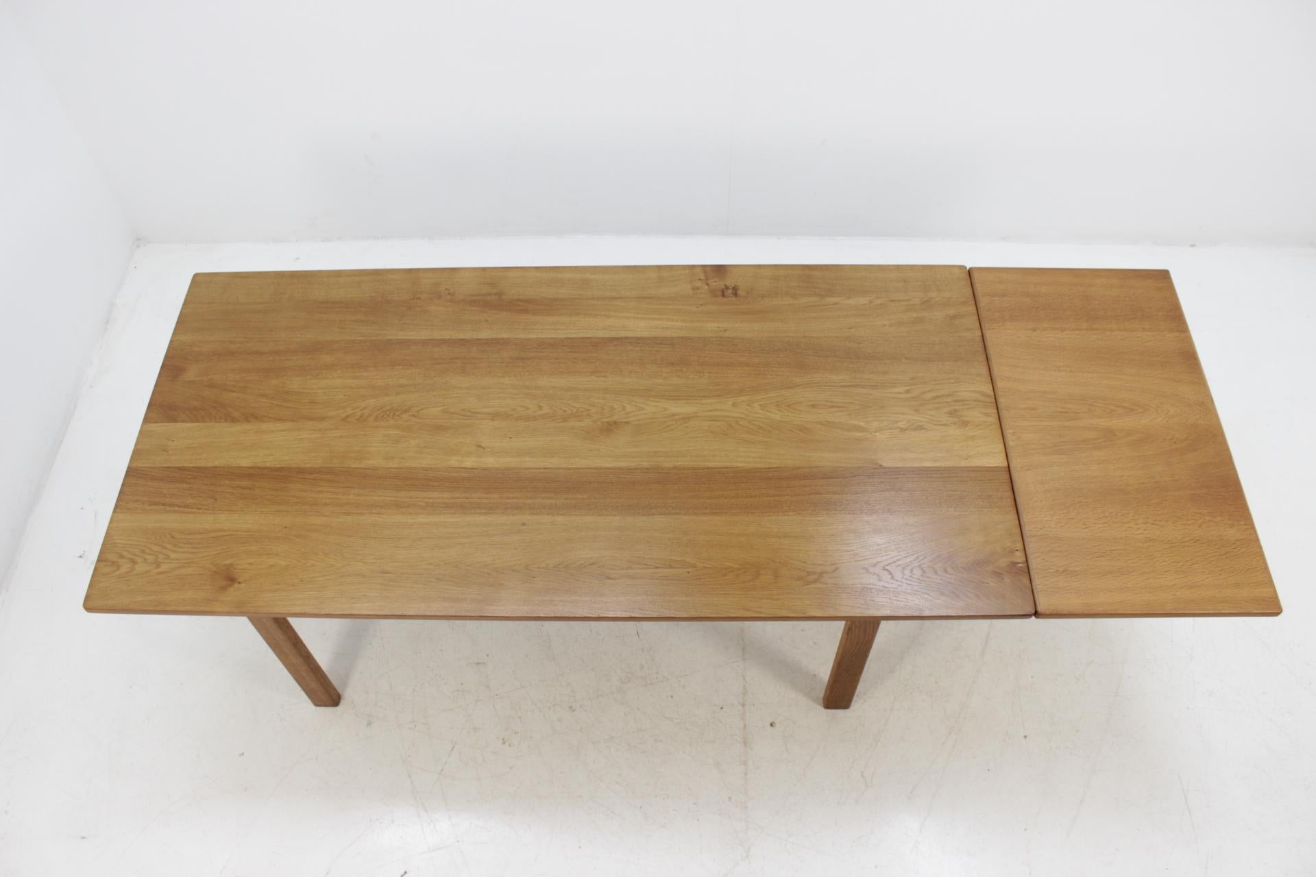 Mid-20th Century Kurt Ostervig Solid Oak Extendable Dining Table