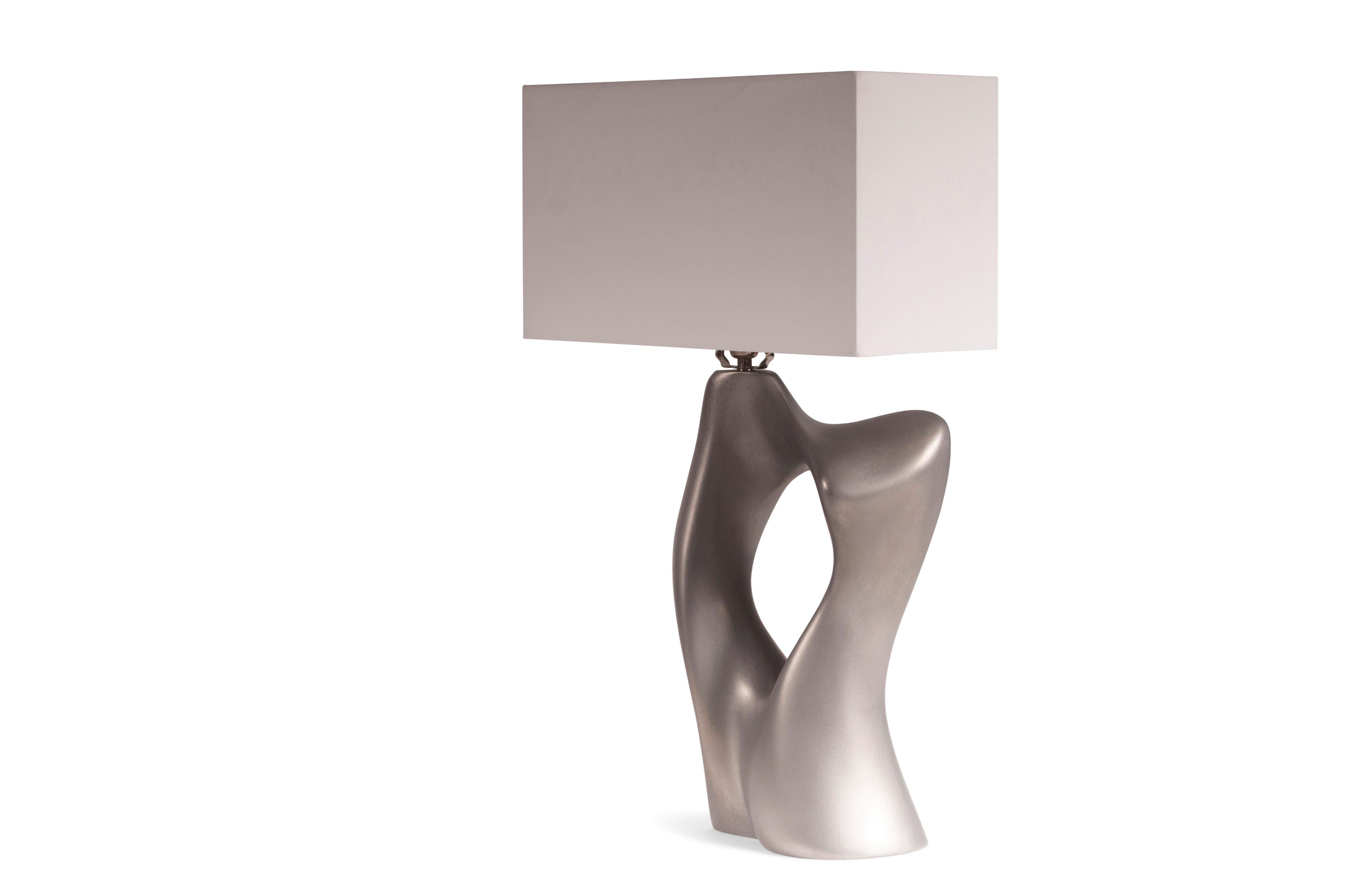 Amorph Vesta Table Lamp, Stainless Steel Finish In New Condition In Los Angeles, CA