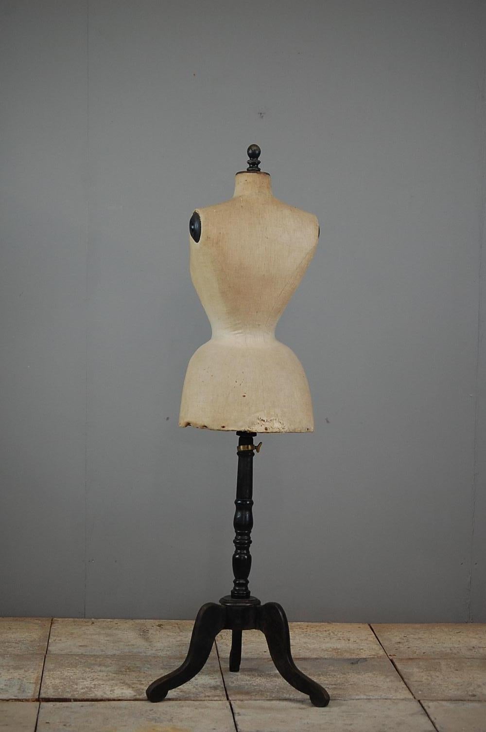 Early 20th Century Wasp Waist Mannequin 2
