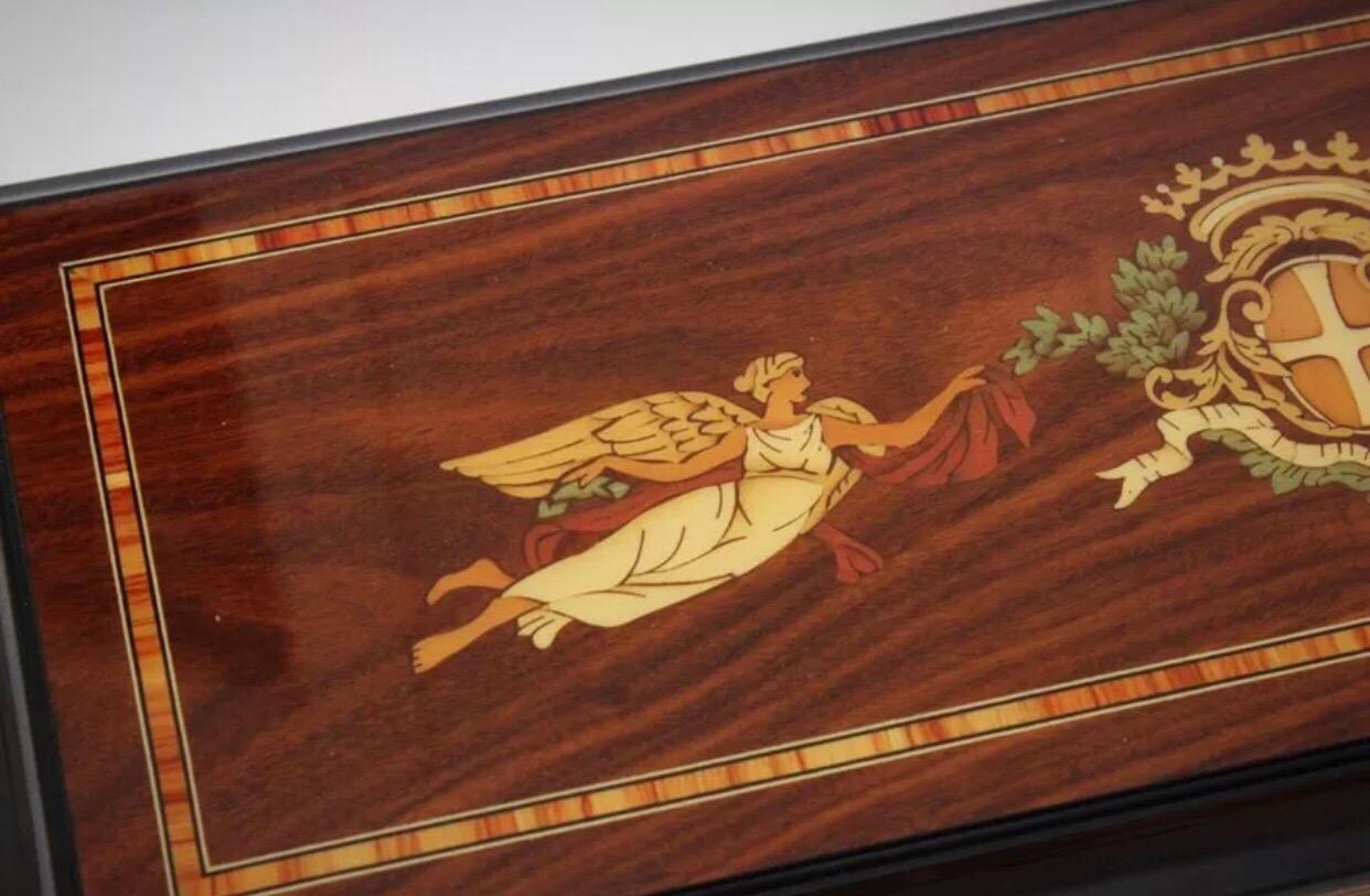 Italian GRAND OPERA MUSIC BOX ‘La Musica D'Italia by Reuge & Franklin Mint’ For Sale