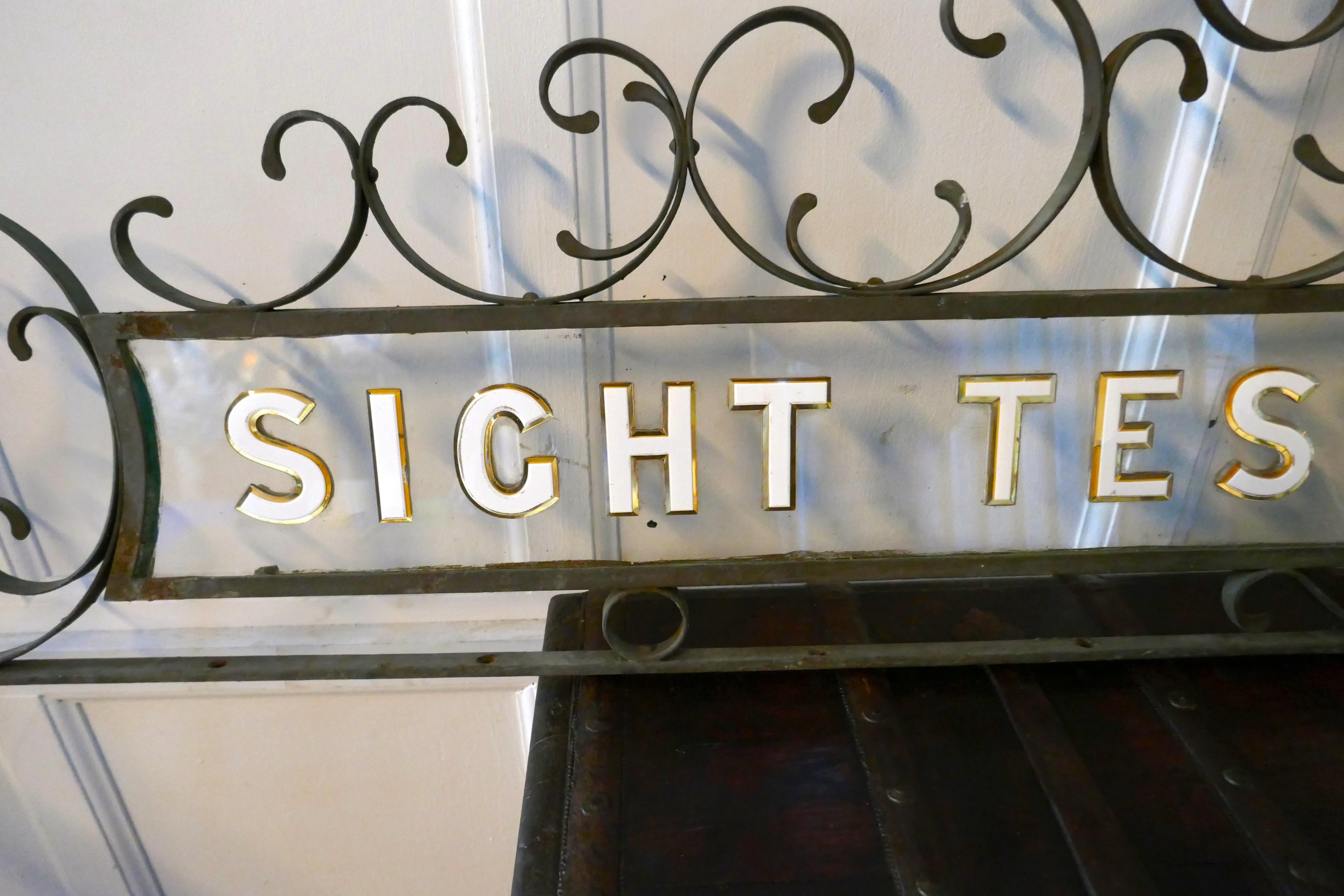 Large Opticians Sight Testing Room Shop Sign 3