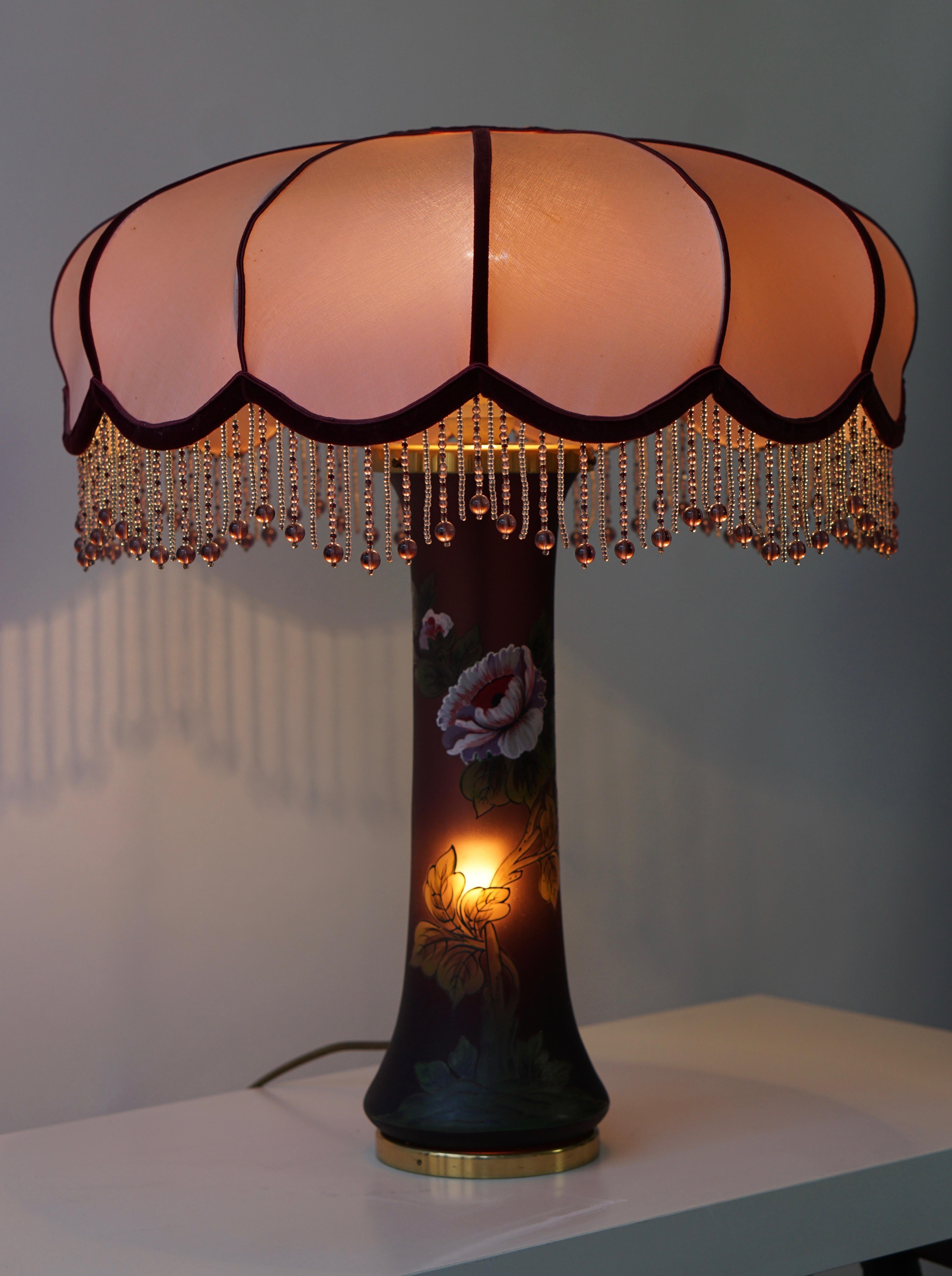 At Nouveau Table Lamp in Glass 1