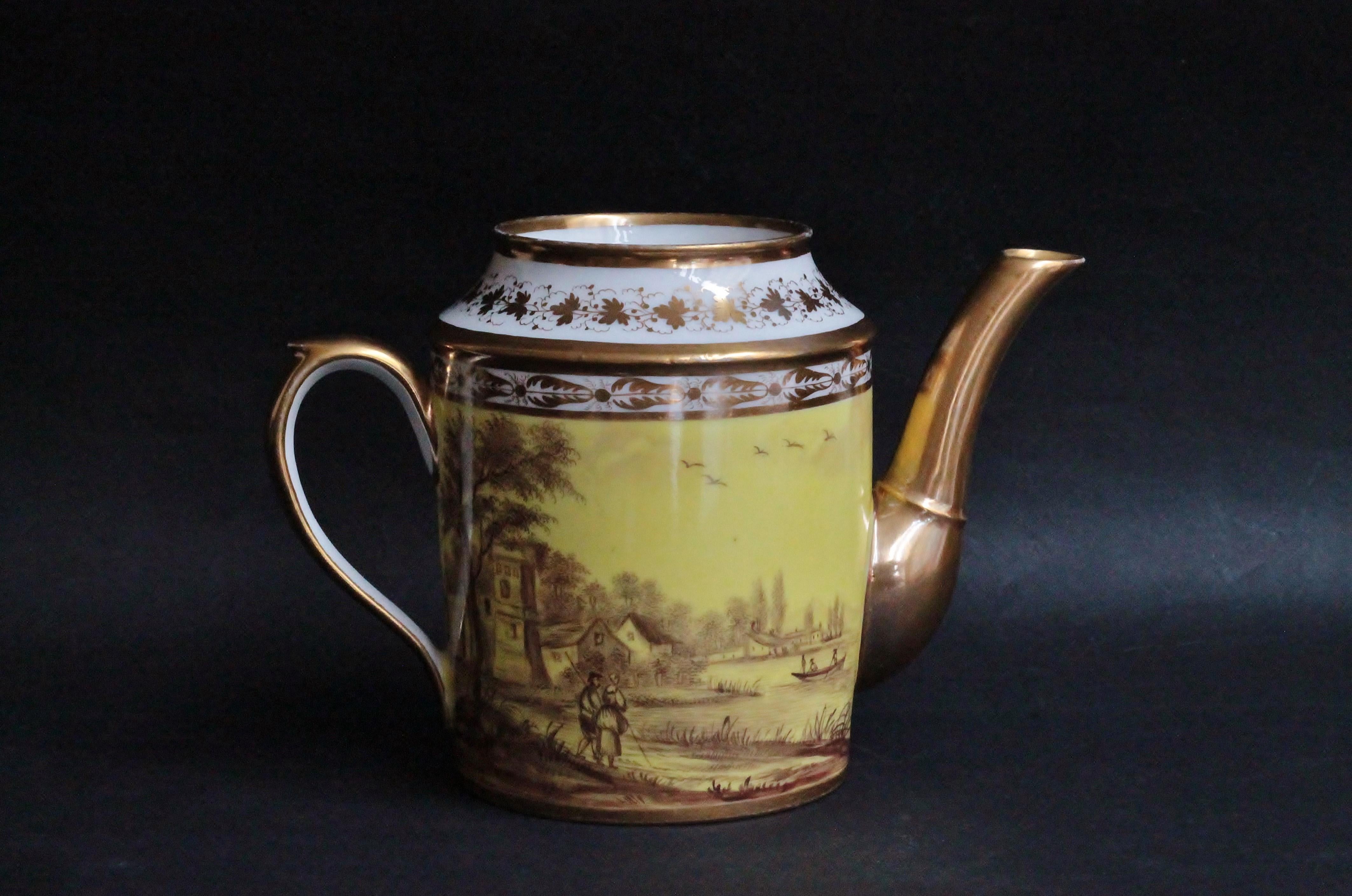 Paris Porcelain Part Tea and Coffee Service, 19th Century For Sale 5