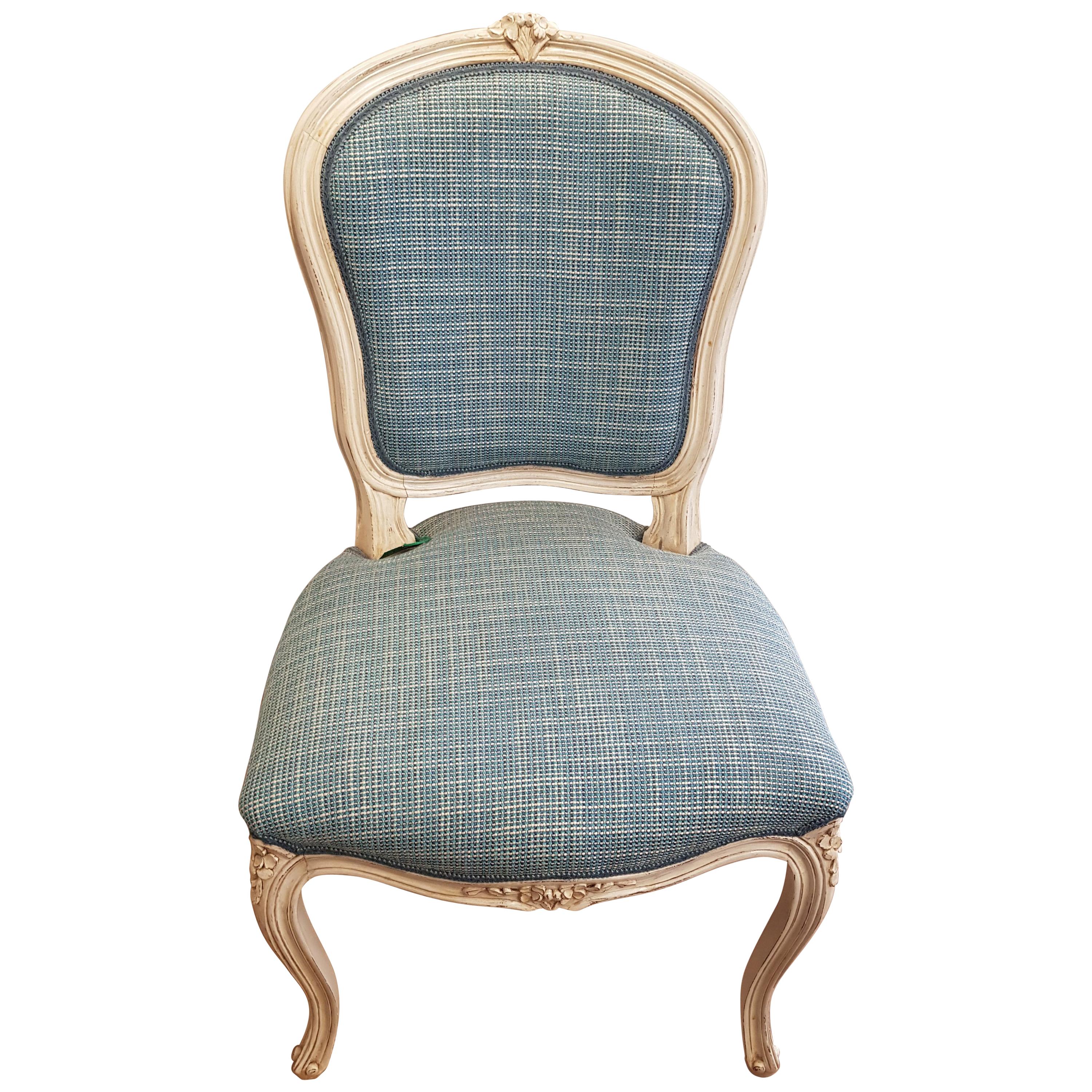 Louis XV Style Chairs Made in Italy in the 1950s For Sale