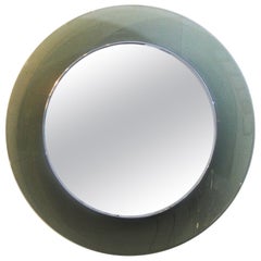 Round Mirror by Fontana Arte, Italy, 1970s