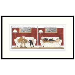 Accept Amendments, Humorvoller Druck eines Hundes von Annie Tempest