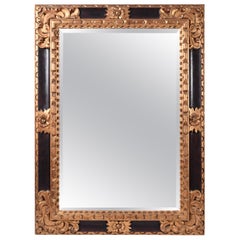 Mid-20th Century Giltwood Framed Hanging Wall Mirror