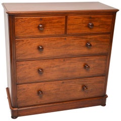 Antique Victorian Mahogany Chest of Drawers