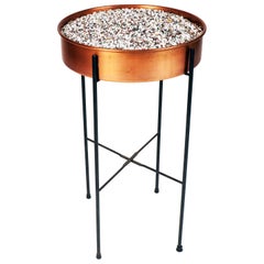 Retro Plant Container in Copper by Gunnar Ander, Produced by Ystad Metall